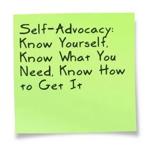 Advocating for Yourself
